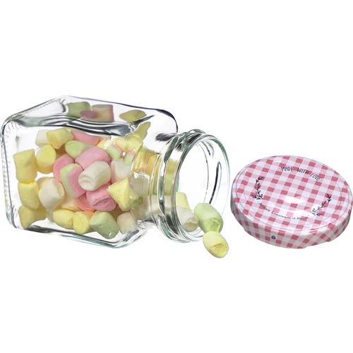 Pohár TO 150 ml Štyri rohy fi 53 viečko - 6 ks. - 5 ['poháre', ' malé poháre', ' pohárik', ' sklenený pohár', ' sklenené poháre', ' pohár s viečkom', ' poháre na zaváranie', ' pohár na zaváranie', ' poháre na zaváranie', ' poháre na koreniny', ' pohár na džem', ' pohár na marmeládu', ' pohár na med', ' pohárik na med']