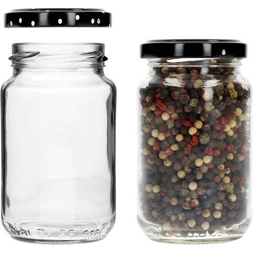 Pohár TO 190ml s farebným viečkom fi 53 - 8 ks. - 6 ['poháre', ' malé poháre', ' pohárik', ' sklenený pohár', ' sklenené poháre', ' pohár s viečkom', ' poháre na zaváraniny', ' pohár na zaváranie', ' poháre na zaváranie', ' poháre na koreniny', ' pohár na džem', ' pohár na konfitúry', ' pohár na med', ' poháriky TO 190 ml']