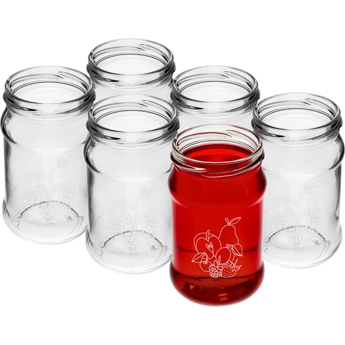 Pohár TO 300ml s potlačou - mix ovocia a viečkom fi66/4 - 6 ks. - 3 ['poháre s potlačou', ' ozdobné poháre', ' poháre s viečkami', ' poháre na zaváraniny', ' elegantné poháre', ' poháre na džemy', ' pohár s potlačou', ' pohár s grafikou', ' poháre na zaváraniny', ' poháre do špajze', ' pohár TO', ' pohár twist-off']