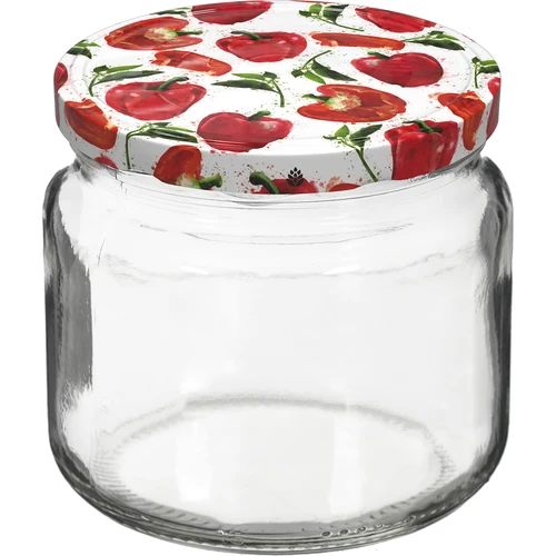 Pohár TO 370 ml s farebným viečkom fi82/6- 6 ks. - 2 ['poháre', ' malé poháre', ' pohárik', ' sklenený pohár', ' sklenené poháre', ' pohár s viečkom', ' poháre na zaváraniny', ' pohár na zaváranie', ' poháre na zaváranie', ' poháre na korenie', ' pohár na džem', ' pohár na konfitúry', ' pohár na med', ' pohárik na med']