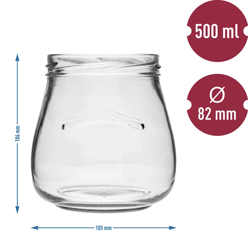 Pohár TO 500 ml iná Amfora - 6ks. - 2 ['pohár', ' pohár amfora', ' pohár 500 ml', ' sada pohárov', ' sklenené poháre', ' poháre na zaváraniny', ' poháre na kozmetiku', ' poháre 6 kusov', ' sklenený pohár', ' poháre na džemy', ' poháre na konfitúry', ' poháre na marmelády', ' poháre na mäsové zaváraniny', ' poháre do pohárov', ' poháre na kozmetiku']