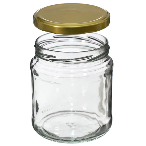 Pohár TO 500 ml so zlatým viečkom fi82/6 - 6 ks. - 2 ['poháre', ' malé poháre', ' pohárik', ' sklenený pohár', ' sklenené poháre', ' pohár s viečkom', ' poháre na zaváranie', ' pohár na zaváranie', ' poháre na zaváranie', ' poháre na korenie', ' pohár na džem', ' pohár na zaváraniny', ' pohár na med', ' pohárik na med']
