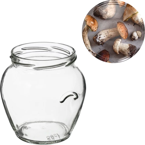 Pohár TO Amfora 580 ml s farebným viečkom fi82/6-6ks. - 13 ['pohár na zaváraniny', ' ozdobný pohár', ' zaváracie poháre', ' pohár na kompót', ' pohár na zeleninové šaláty', ' pohár na nakladanú zeleninu', ' pohár na nakladané huby', ' pohár s ozdobným viečkom', ' sada pohárov', ' pohár 0', '5 L']