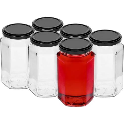 Pohár twist off 385ml s čiernym viečkom fi 63, 6 ks. - 2 ['ozdobné poháre', ' poháre', ' poháre s viečkami', ' poháre na zaváraniny', ' elegantné poháre', ' poháre na džemy', ' poháre na zaváraniny', ' poháre do špajze', ' súprava pohárov', ' poháre s viečkami', ' les v pohári', ' dekoratívne poháre', ' dekoratívny pohár', ' pohár na mäso', ' mäso v pohári', ' mäso v pohári']