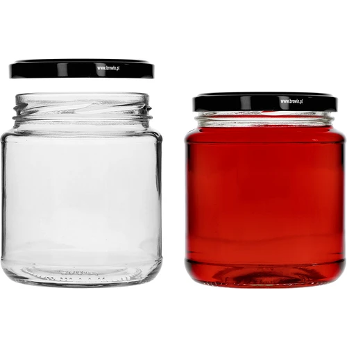 Pohár twist-off, hrubáčik 580ml s čiernym viečkom fi 82/6, 6 ks. - 3 ['poháre', ' pohár', ' súprava pohárov', ' nádoby', ' sklenené nádoby', ' poháre na skladovanie', ' kuchynské poháre', ' poháre zo skla', ' poháre s kovovým viečkom', ' poháre na skladovanie potravín', ' poháre na zaváraniny', ' poháre na bylinky', ' poháre na kávu', ' poháre na čaj', ' poháre do umývačky', ' sklenený pohár', ' pohár s viečkom', ' súprava pohárov', ' poháre na džemy', ' pohár hrubáčik', ' hrubáčik']