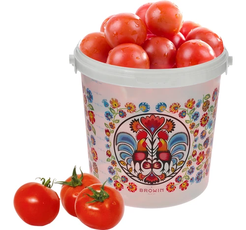 Potravinové vedro GWIOZDA - s vekom, 10 L - 7 ['záhradné vedro', ' vedro s vekom', ' vedro do záhrady', ' vedro s pokrievkou', ' uzatvárateľné vedro', ' uzatvárateľné vedro', ' vedro s potlačou', ' na huby']