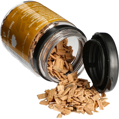 Prírodné dubové vločky (nepražené), 20g - 4 ['dubové chipsy', ' dubové vločky', ' prírodné dubové vločky', ' nepražené dubové vločky', ' dubové vločky na whisky', ' vločky na víno', ' dubové vločky na víno', ' zrenie vína', ' aromatizácia vína', ' na alkohol', ' prísady do alkoholu', ' chuťové prísady']