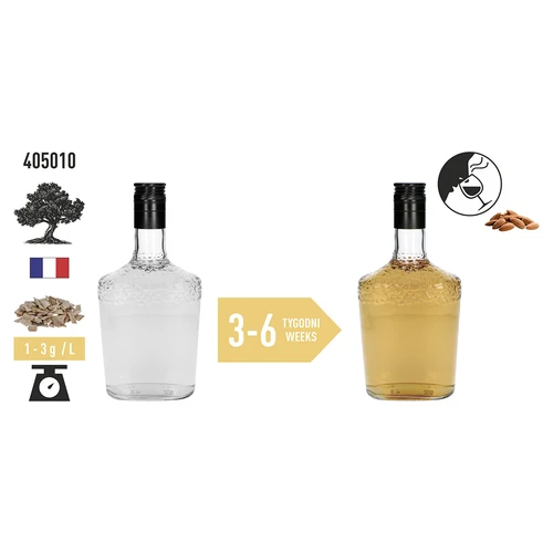 Prírodné dubové vločky (nepražené), 20g - 7 ['dubové chipsy', ' dubové vločky', ' prírodné dubové vločky', ' nepražené dubové vločky', ' dubové vločky na whisky', ' vločky na víno', ' dubové vločky na víno', ' zrenie vína', ' aromatizácia vína', ' na alkohol', ' prísady do alkoholu', ' chuťové prísady']