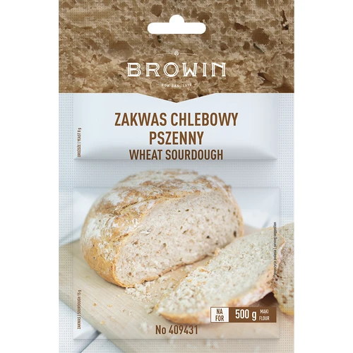 Pšeničný chlebový kvások s droždím - 23 g  - 1 ['zostaň doma', ' ako urobiť chlieb', ' recept na pšeničný chlieb', ' chlieb na kvásku', ' pečivo na kvásku', ' domáci chlieb', ' kvások na chlieb', ' chlieb na kvásku a droždí', ' chlieb bez vychádzania z domu']