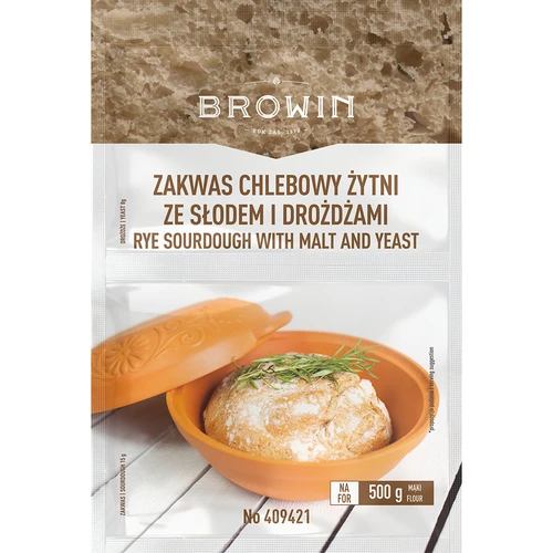Ražný chlebový kvások s droždím a sladom - 23g  - 1 ['zostaň doma', ' ako urobiť chlieb', ' recept na ražný chlieb', ' chlieb na kvásku', ' pečivo na kvásku', ' domáci chlieb', ' kvások na chlieb', ' chrumkavé pečivo', ' chlieb na kvásku a droždí', ' chlieb bez opustenia domu']