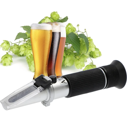 Refraktometer na pivo - 3 ['na meranie obsahu cukru v pivnej mladine', ' meranie koncentrácie cukru v pivnej mladine', ' meranie koncentrácie cukru', ' meranie špecifickej hmotnosti pivnej mladiny', ' na pivo', ' na pivnú mladinu', ' refraktometer', ' výroba piva', ' meracie zariadenia na pivo', ' jednoduché meranie koncentrácie cukru', ' cukor v pivnej mladine', ' specific gravity', ' ako zmerať SG mladiny', ' špecifická hmotnosť piva', ' domáca výroba piva']