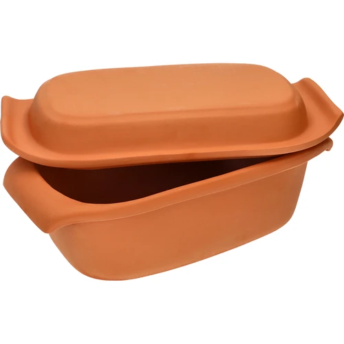 Rímsky hrniec 2,5L - 3 ['rímsky hrniec', ' pečenie bez tuku', ' varenie v pare', ' na mäso', ' na chlieb', ' na ryby', ' pre vegetariánov', ' jedlá z jedného hrnca', ' jedlá pre deti', ' diétne jedlá', ' na pečenie chleba', ' hlinený hrniec', ' hlinený hrniec', ' nápad na darček', ' na paštétu', ' na paštétu', ' forma na biskupský chlebík']