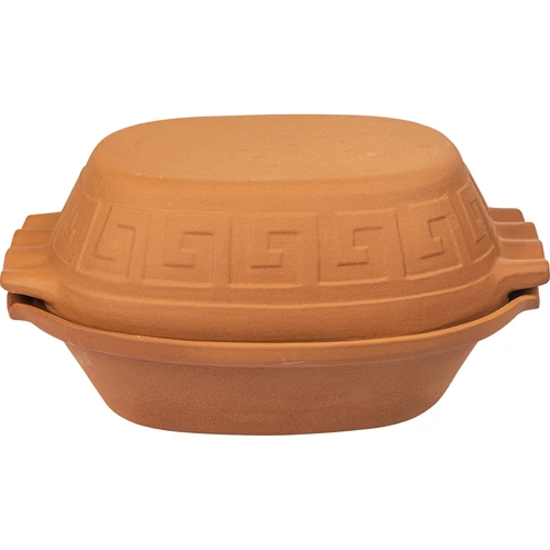 Rímsky hrniec 4L  - 1 ['rímsky hrniec', ' pečenie bez tuku', ' varenie v pare', ' na mäso', ' na chlieb', ' na ryby', ' pre vegetariánov', ' jedlá z jedného hrnca', ' jedlá pre deti', ' diétne jedlá', ' na pečenie chleba', ' hlinený hrniec', ' hlinený hrniec', ' nápad na darček']
