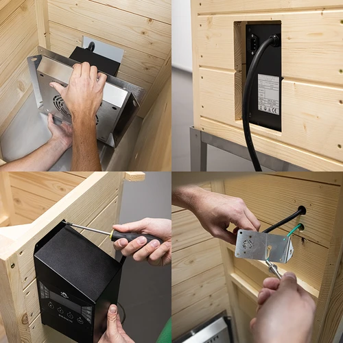 Sada elektrických modulov s Wi‑Fi riadiacou jednotkou – dragON IQ 1,5 kW, pre záhradné údiarne - 7