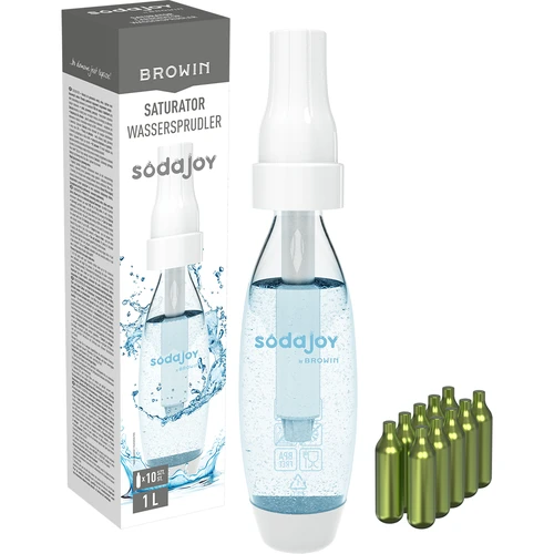 Saturátor na vodu a nápoje + náboje 10 ks.  - 1 ['saturátor', ' saturátor na vodu', ' saturátor na perlivú vodu', ' náboje do saturátorov', ' náboj do saturátora', ' domáci saturátor', ' ako urobiť perlivú vodu', ' aký sifón na perlivú vodu', ' prosecco', ' vína prosecco', ' sýtené nápoje', ' stroj na sýtenie nápojov', ' sýtené víno', ' víno s perlivou vodou', ' sýtenie vína', ' sódová voda', ' sódová voda lodz', ' sódová voda doma', ' sifón na sódovú vodu', ' odkiaľ pochádza sódová voda', ' esencie', ' ochucovacie prísady', ' ochucovacie prísady do alkoholu', ' ochucovacia prísada do alkoholu', ' esencia', ' esencia do alkoholu']