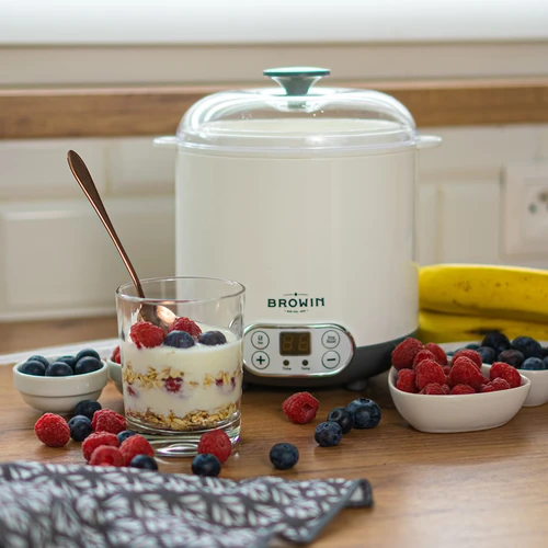 Sero-jogurtovač s termostatom 1,5 L - 15 ['domáci jogurt', ' na jogurt', ' na syr', ' vegánsky jogurt', ' grécky jogurt', ' raňajkový syr', ' zariadenie na jogurt', ' ako urobiť jogurt']