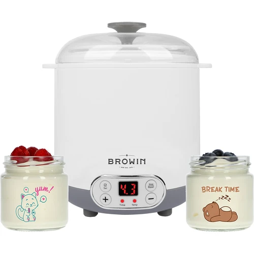 Sero-jogurtovač s termostatom 1,5 L - 2 ['domáci jogurt', ' na jogurt', ' na syr', ' vegánsky jogurt', ' grécky jogurt', ' raňajkový syr', ' zariadenie na jogurt', ' ako urobiť jogurt']