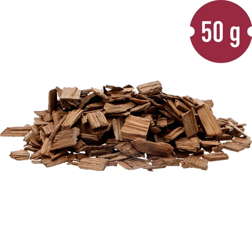 Silne opekané škoricové dubové vločky 50 g - 4 ['dubové hobliny', ' silne opekané dubové hobliny', ' dubové vločky', ' škoricové dubové vločky do alkoholu', ' prísady do alkoholu', ' príchute']