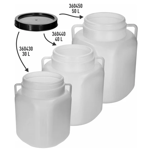 Skrutkovacie veko na hranaté sudy 30, 40 a 50 l, fi 22 cm - 3