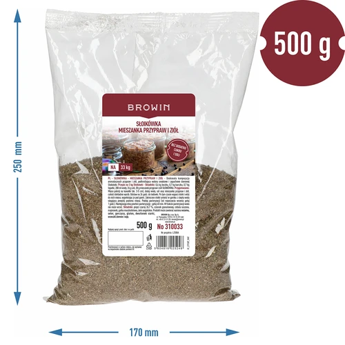 Słoikówka - zmes bylín a korenín a bylín, 500 g - 3
