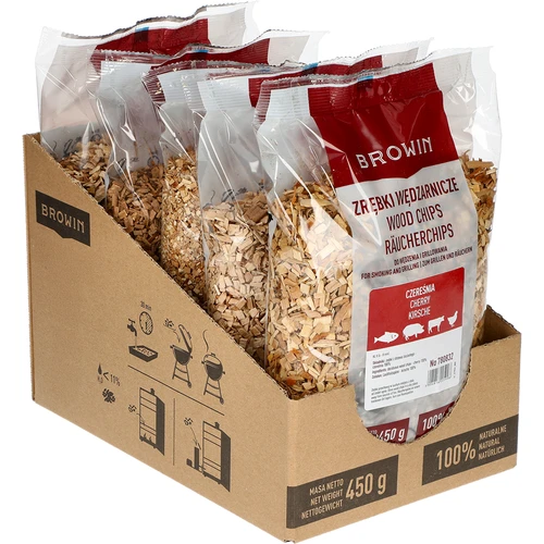 Štiepky na údenie/grilovanie, čerešňa, 450 g, trieda 8 - 2