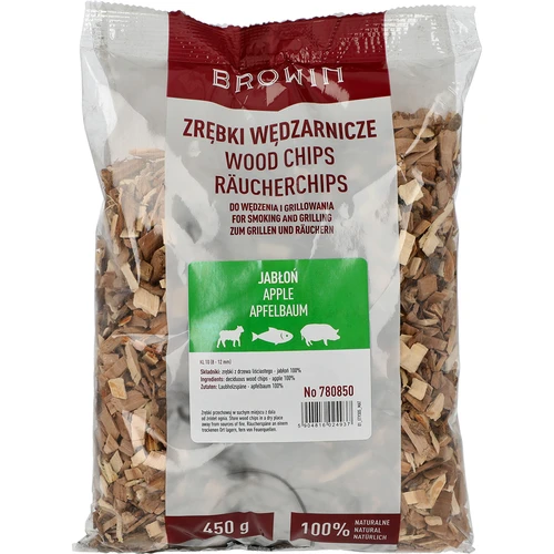 Štiepky na údenie/grilovanie, jabloň, 450 g, tr. 10