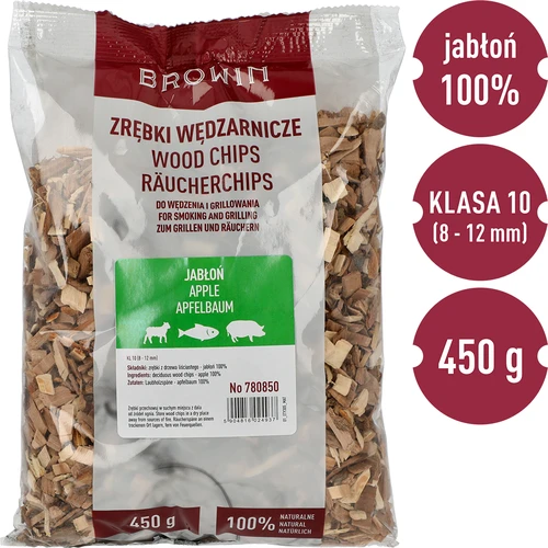 Štiepky na údenie/grilovanie, jabloň, 450 g, tr. 10 - 3