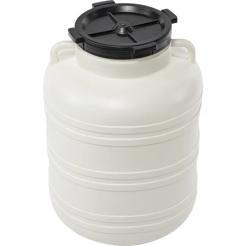 Sud Kvasenina 60L - biely, úchyty  - 1 ['sud na kapustu', ' sud na kvasenie', ' sud na kvaseniny', ' kvasenina', ' kapusta', ' uhorky', ' sud s vekom']