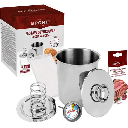 Šunkovar Sada - Rodinná hostina, 3 kg - 10 ['recepty so šunkovarom', ' zo šunkovaru', ' zo šunkovara', ' jedlá zo šunkovaru', ' ako funguje šunkovar', ' šunka zo šunkovaru', ' údenina zo šunkovaru', ' šunkovar pre vegetariánov', ' zo šunkovaru pre deti', ' zdravé mäso', ' zdravé údeniny', ' bez konzervantov', ' darček', ' šunkovar 3 kg', ' 1', '5 kg', ' príslušenstvo k šunkovaru']