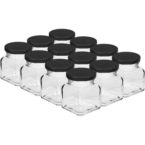 Súprava 12 x pohár 120ml + 30 etikiet na označovanie korenín - 2 ['nálepky na koreniny', ' etikety na poháre', ' etikety na nádoby', ' nálepky na nádoby s koreninami', ' nálepky na bylinky', ' čierne nálepky na koreniny', ' samolepiace etikety na koreniny', ' nálepky na poháre', ' poháre', ' malé poháre', ' pohárik', ' sklenený pohár', ' sklenené poháre', ' pohár s viečkom', ' poháre na koreniny', ' pohár na bylinky', ' pohár 120ml']