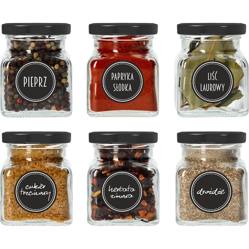 Súprava 12 x pohár 120ml + 30 etikiet na označovanie korenín - 14 ['nálepky na koreniny', ' etikety na poháre', ' etikety na nádoby', ' nálepky na nádoby s koreninami', ' nálepky na bylinky', ' čierne nálepky na koreniny', ' samolepiace etikety na koreniny', ' nálepky na poháre', ' poháre', ' malé poháre', ' pohárik', ' sklenený pohár', ' sklenené poháre', ' pohár s viečkom', ' poháre na koreniny', ' pohár na bylinky', ' pohár 120ml']