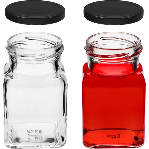 Súprava 12 x pohár 150ml + 30 etikiet na označovanie korenín - 8 ['nálepky na koreniny', ' etikety na poháre', ' etikety na nádoby', ' nálepky na nádoby s koreninami', ' nálepky na bylinky', ' čierne nálepky na koreniny', ' samolepiace etikety na koreniny', ' nálepky na poháre', ' poháre', ' malé poháre', ' pohárik', ' sklenený pohár', ' sklenené poháre', ' pohár s viečkom', ' poháre na koreniny', ' pohár na bylinky', ' pohár 150 ml']