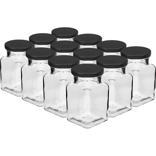 Súprava 12 x pohár 150ml + 30 etikiet na označovanie korenín - 2 ['nálepky na koreniny', ' etikety na poháre', ' etikety na nádoby', ' nálepky na nádoby s koreninami', ' nálepky na bylinky', ' čierne nálepky na koreniny', ' samolepiace etikety na koreniny', ' nálepky na poháre', ' poháre', ' malé poháre', ' pohárik', ' sklenený pohár', ' sklenené poháre', ' pohár s viečkom', ' poháre na koreniny', ' pohár na bylinky', ' pohár 150 ml']