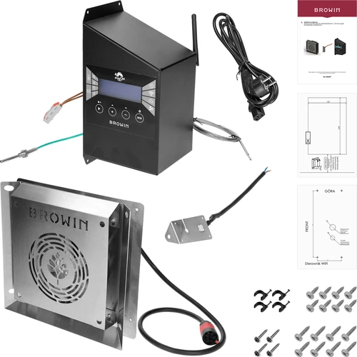Súprava dragON pre udiareň - moduly IQ s Wi-Fi a generátor dymu JET 1 LONG - 2