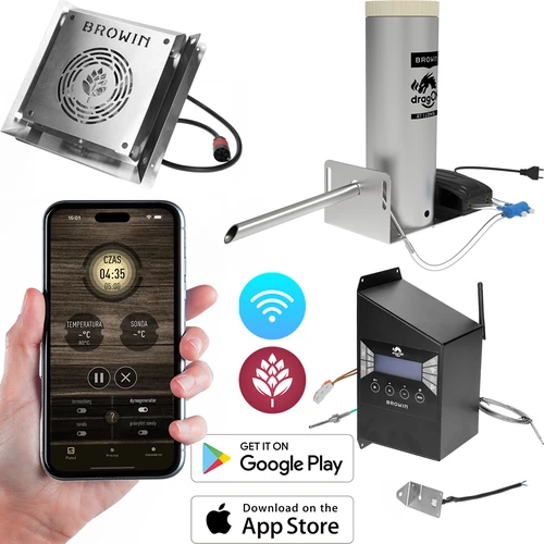 Súprava dragON pre udiareň - moduly IQ s Wi-Fi a generátor dymu JET 1 LONG