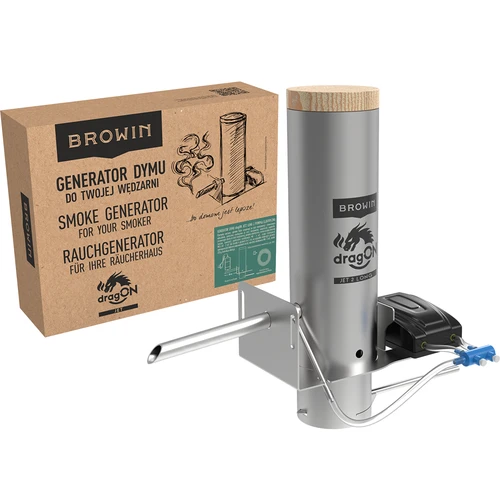 Súprava dragON pre udiareň – moduly IQ s Wi‑Fi a generátor dymu JET 2 LONG s popolníkom - 23