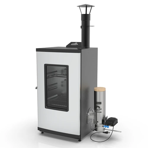 Súprava dragON pre udiareň – moduly IQ s Wi‑Fi a generátor dymu JET 2 LONG s popolníkom - 18