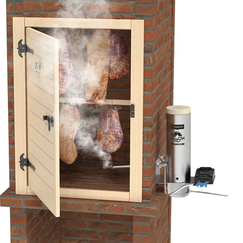Súprava dragON pre udiareň – moduly IQ s Wi‑Fi a generátor dymu JET 2 LONG s popolníkom - 19
