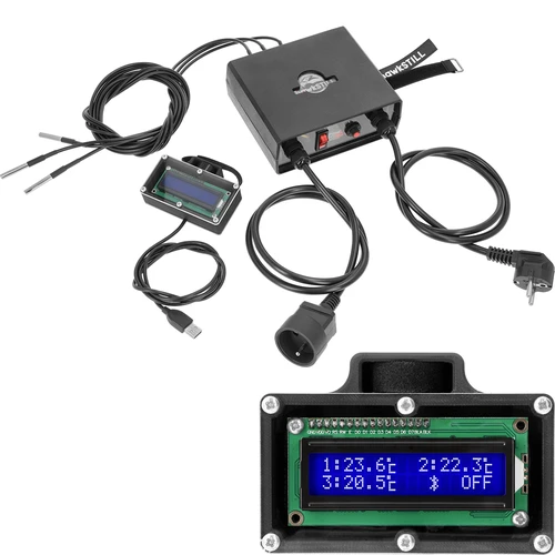 Súprava hawkSTILL Wi-Fi IQ – destilačný teplomer s Wi-Fi a displejom - 2