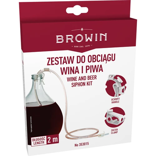 Súprava na sťahovanie vína s držiakom a svorkou - 5 ['hadička na sťahovanie vína', ' prelievanie vína', ' prelievanie vína z nad usadeniny', ' hadička na prelievanie vína z nad usadeniny', ' súprava na prelievanie vína z nad usadeniny', ' súprava na sťahovanie vína', ' sťahovanie vína']