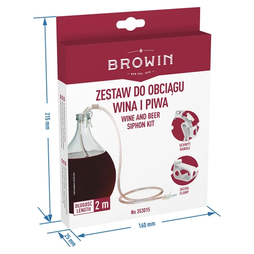 Súprava na sťahovanie vína s držiakom a svorkou - 7 ['hadička na sťahovanie vína', ' prelievanie vína', ' prelievanie vína z nad usadeniny', ' hadička na prelievanie vína z nad usadeniny', ' súprava na prelievanie vína z nad usadeniny', ' súprava na sťahovanie vína', ' sťahovanie vína']