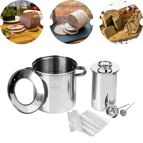 Súprava s vodným plášťom - šunkovar 1,5 kg + hrniec - 7 ['šunkovar', ' šunkovar 1', '5 kg', ' šunkovar s hrncom', ' šunkovar s vodným plášťom', ' jedlá zo šunkovaru', ' jedlá zo šunkovara', ' pokrmy zo šunkovaru', ' pokrmy zo šunkovara', ' šunkovar s hrncom', ' šunkovar s golierom', ' vrecká do šunkovaru', ' vrecká do šunkovara', ' teplomer do šunkovaru', ' teplomer do šunkovara', ' šunka zo šunkovaru', ' šunka zo šunkovara', ' dusené mäso zo šunkovaru', ' dusené mäso zo šunkovara', ' súprava so šunkovarom', ' darček']