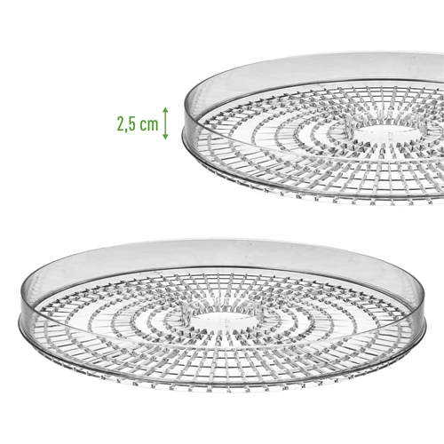Sušička na huby, ovocie, zeleninu a bylinky 125 W - 8 ['sušičky na potraviny', ' sušička na huby', ' sušička na ovocie', ' sušenie zeleniny', ' sušenie mäsa', ' sušička na zeleninu', ' sušenie potravín', ' sušenie jedla', ' kuchynská sušička']