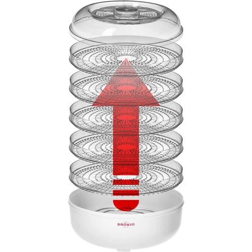 Sušička na huby, ovocie, zeleninu a bylinky 125 W - 6 ['sušičky na potraviny', ' sušička na huby', ' sušička na ovocie', ' sušenie zeleniny', ' sušenie mäsa', ' sušička na zeleninu', ' sušenie potravín', ' sušenie jedla', ' kuchynská sušička']