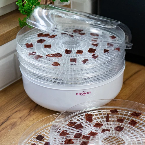 Sušička na huby, ovocie, zeleninu a bylinky 125 W - 15 ['sušičky na potraviny', ' sušička na huby', ' sušička na ovocie', ' sušenie zeleniny', ' sušenie mäsa', ' sušička na zeleninu', ' sušenie potravín', ' sušenie jedla', ' kuchynská sušička']