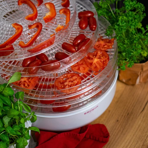 Sušička na huby, ovocie, zeleninu a bylinky 125 W - 13 ['sušičky na potraviny', ' sušička na huby', ' sušička na ovocie', ' sušenie zeleniny', ' sušenie mäsa', ' sušička na zeleninu', ' sušenie potravín', ' sušenie jedla', ' kuchynská sušička']