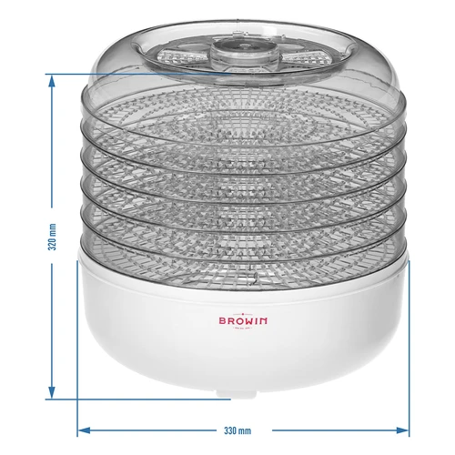 Sušička na huby, ovocie, zeleninu a bylinky 125 W - 9 ['sušičky na potraviny', ' sušička na huby', ' sušička na ovocie', ' sušenie zeleniny', ' sušenie mäsa', ' sušička na zeleninu', ' sušenie potravín', ' sušenie jedla', ' kuchynská sušička']