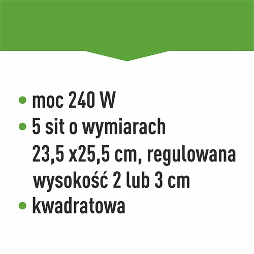 Sušička na huby, ovocie, zeleninu a bylinky s reguláciou teploty, 240W, biela - 14 ['sušička na potraviny', ' sušička na huby', ' sušené ovocie', ' sušená zelenina', ' skladovanie potravín', ' sušenie potravín', ' sušičky na potraviny', ' regulácia teploty', ' dehydrátor']