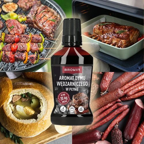 Tekutá aróma údeného dymu, na 20 kg, 250 ml - 6