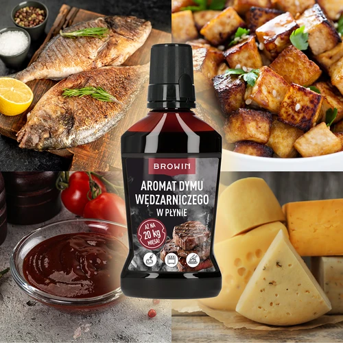 Tekutá aróma údeného dymu, na 20 kg, 250 ml - 7